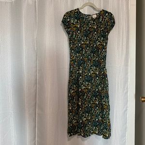 Floral midi dress